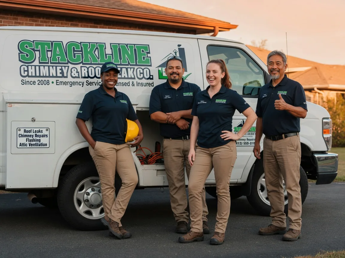 Chimney flashing repair company in Oak Harbor, WA